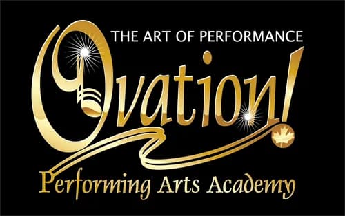 THE ART OF PERFORMANCE - OVATION! Performing Arts Academy wordmark