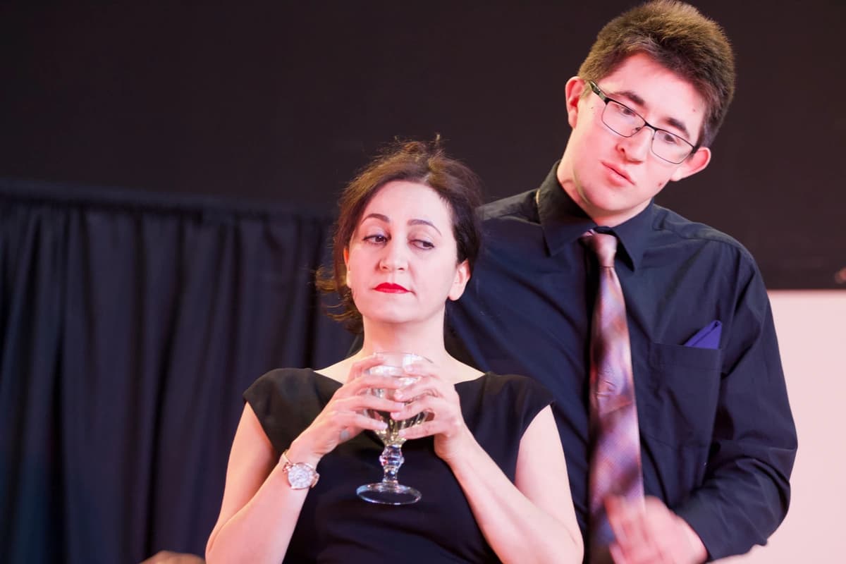 OVATION! adult acting class students at the Richmond Hill performing arts studio