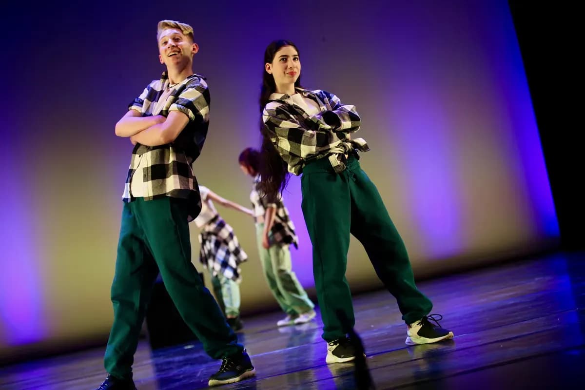 OVATION! dance class students performing at the Richmond Hill studio