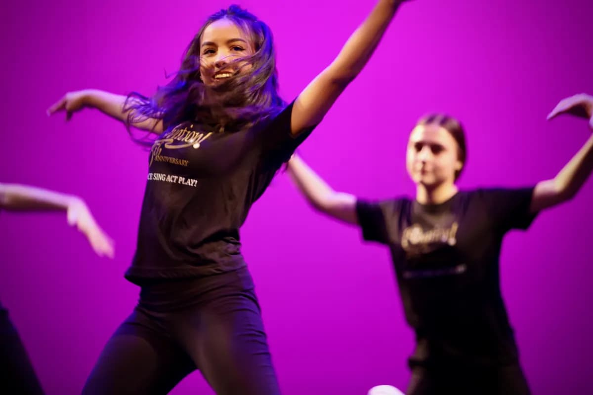 OVATION! kids hip hop dance class at the Richmond Hill dance studio