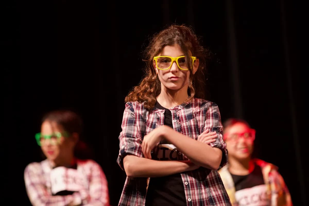 OVATION! acting class students performing at the Richmond Hill theatre school