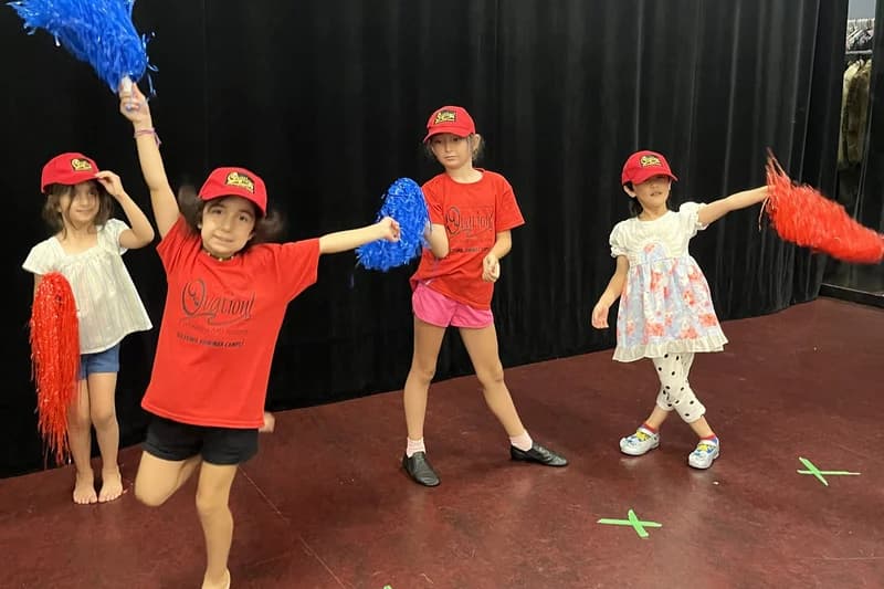 OVATION! KidsPlay camp children in costume during a Richmond Hill summer rehearsal