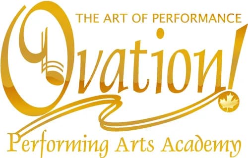 OVATION! Performing Arts Academy gold crest - The Art of Performance