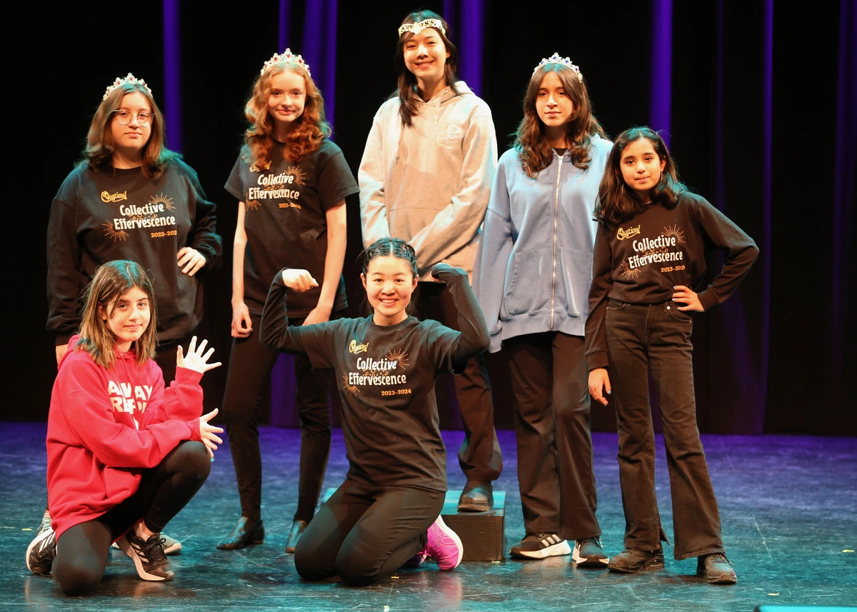 OVATION! students performing during a Richmond Hill Winter Showcase