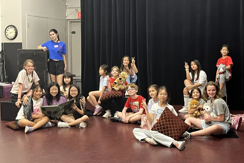 OVATION! DO-IT-ALL camp students rehearsing during a Richmond Hill summer session