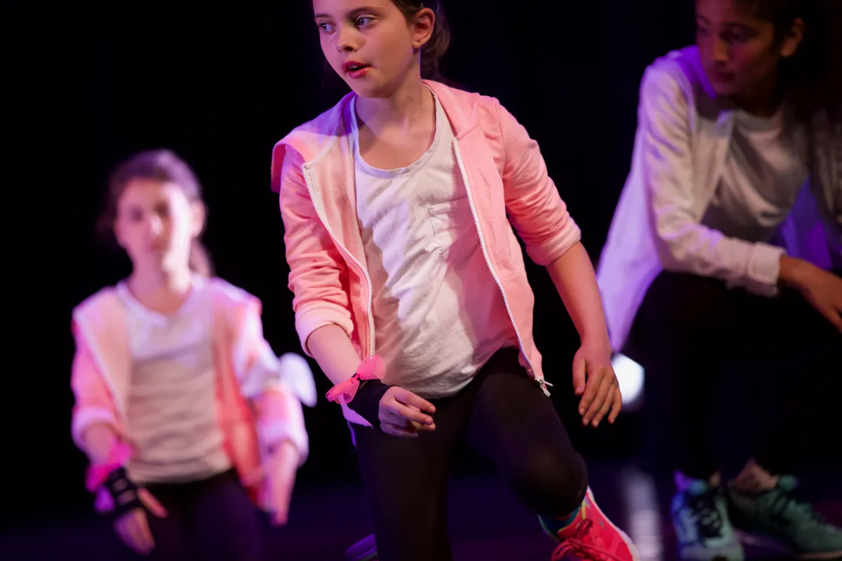 Hip Hop Dancers In Class