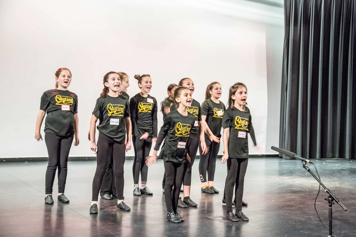 Richmond Hill Students In Dance Class